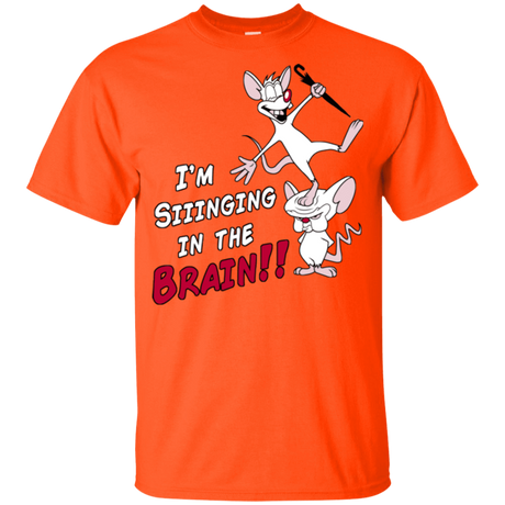 T-Shirts Orange / YXS Singing In The Brain Youth T-Shirt