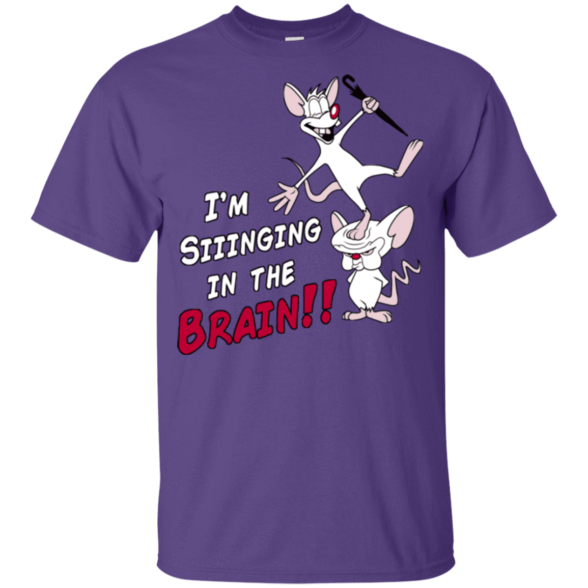 T-Shirts Purple / YXS Singing In The Brain Youth T-Shirt