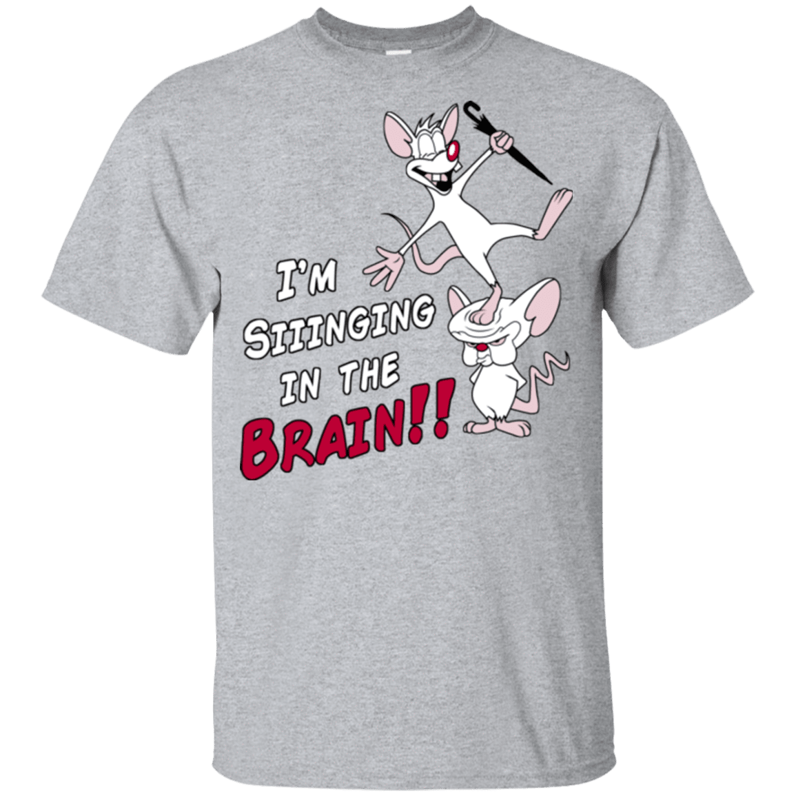 T-Shirts Sport Grey / YXS Singing In The Brain Youth T-Shirt