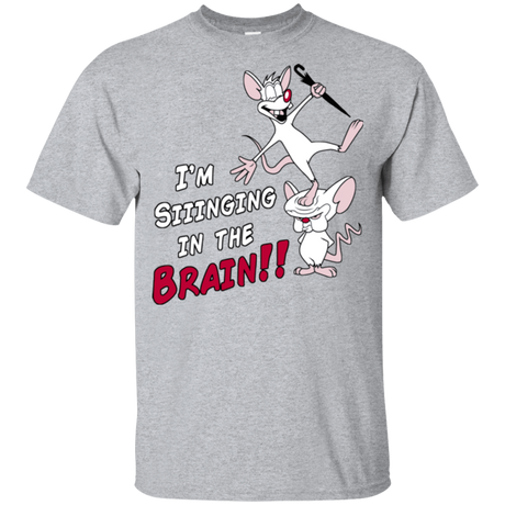 T-Shirts Sport Grey / YXS Singing In The Brain Youth T-Shirt