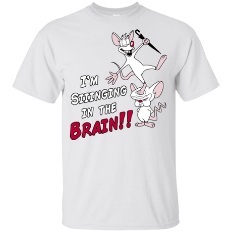 T-Shirts White / YXS Singing In The Brain Youth T-Shirt