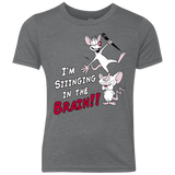 T-Shirts Premium Heather / YXS Singing In The Brain Youth Triblend T-Shirt