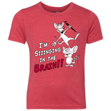 T-Shirts Vintage Red / YXS Singing In The Brain Youth Triblend T-Shirt