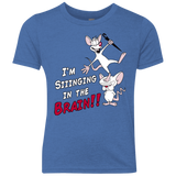 T-Shirts Vintage Royal / YXS Singing In The Brain Youth Triblend T-Shirt