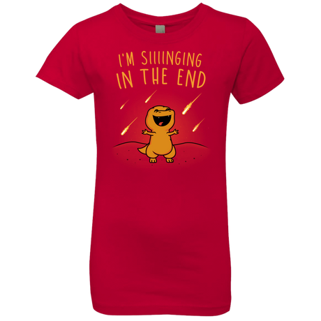T-Shirts Red / YXS Singing in the End Girls Premium T-Shirt