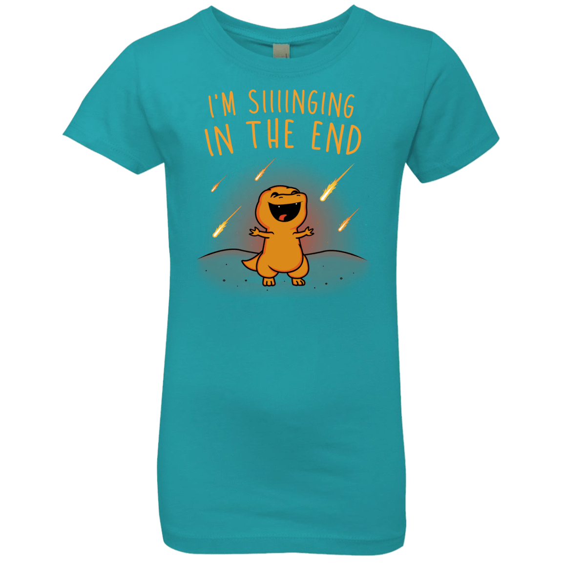 T-Shirts Tahiti Blue / YXS Singing in the End Girls Premium T-Shirt