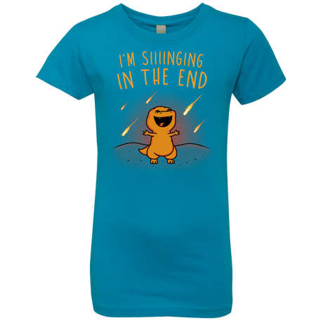 T-Shirts Turquoise / YXS Singing in the End Girls Premium T-Shirt
