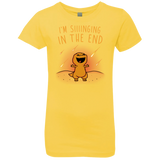 T-Shirts Vibrant Yellow / YXS Singing in the End Girls Premium T-Shirt