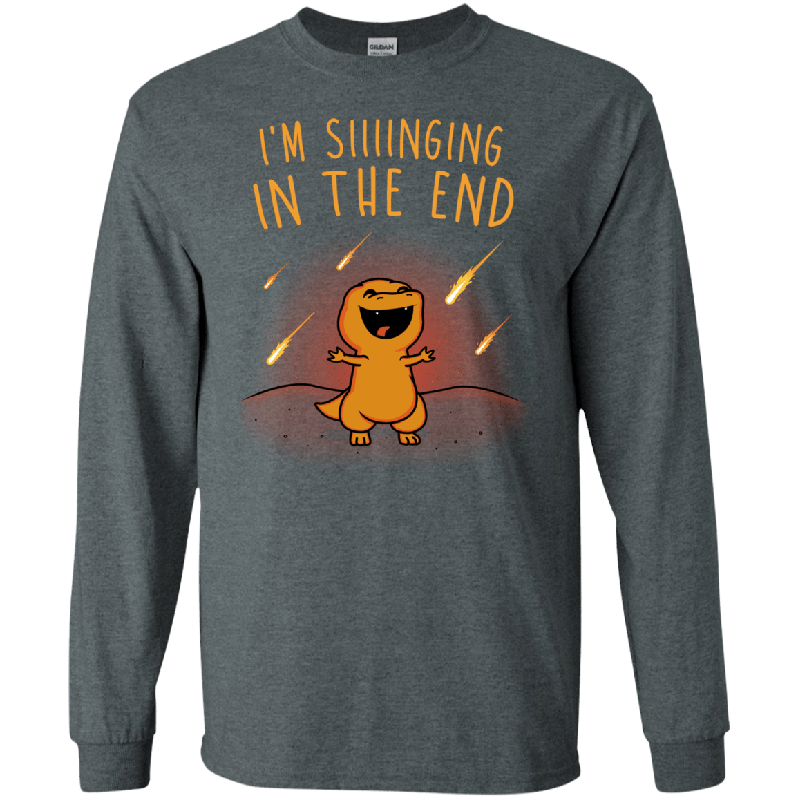 Singing in the End Men's Long Sleeve T-Shirt