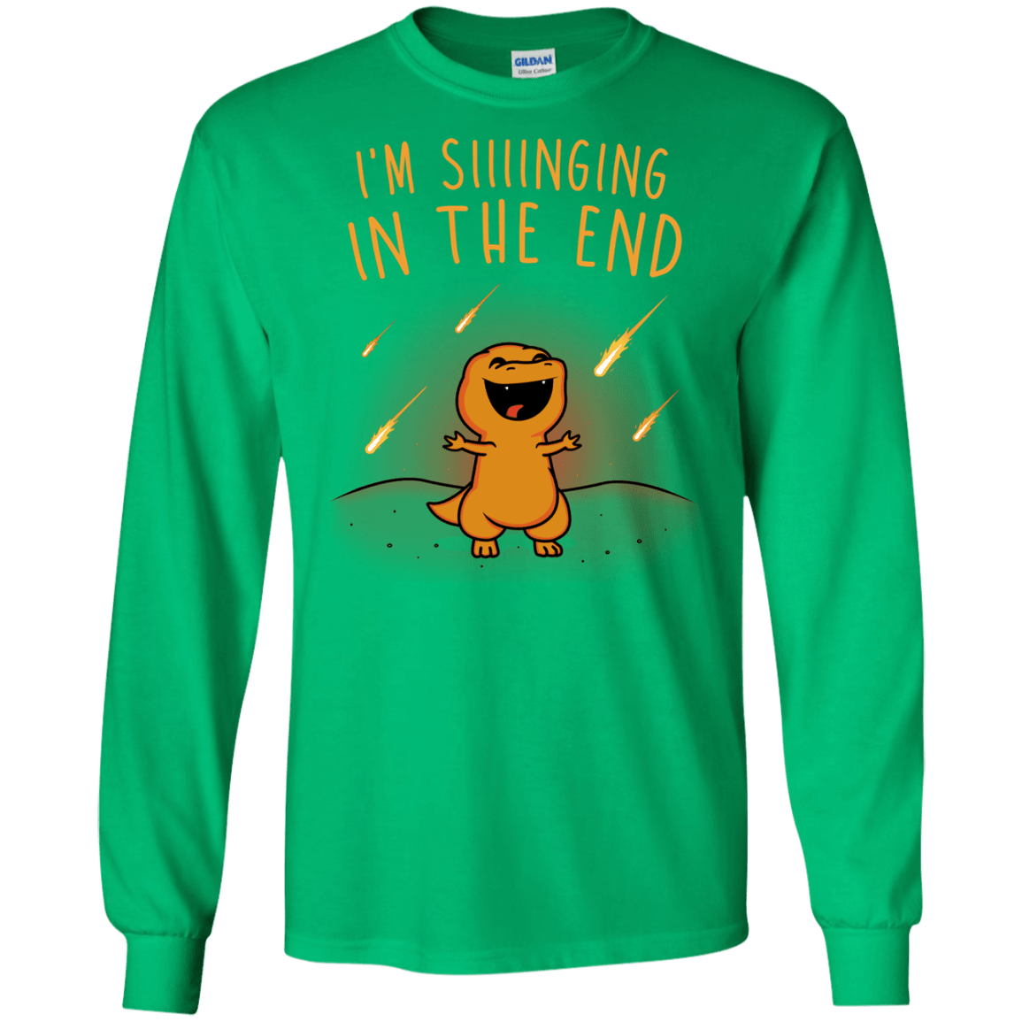 Singing in the End Men's Long Sleeve T-Shirt