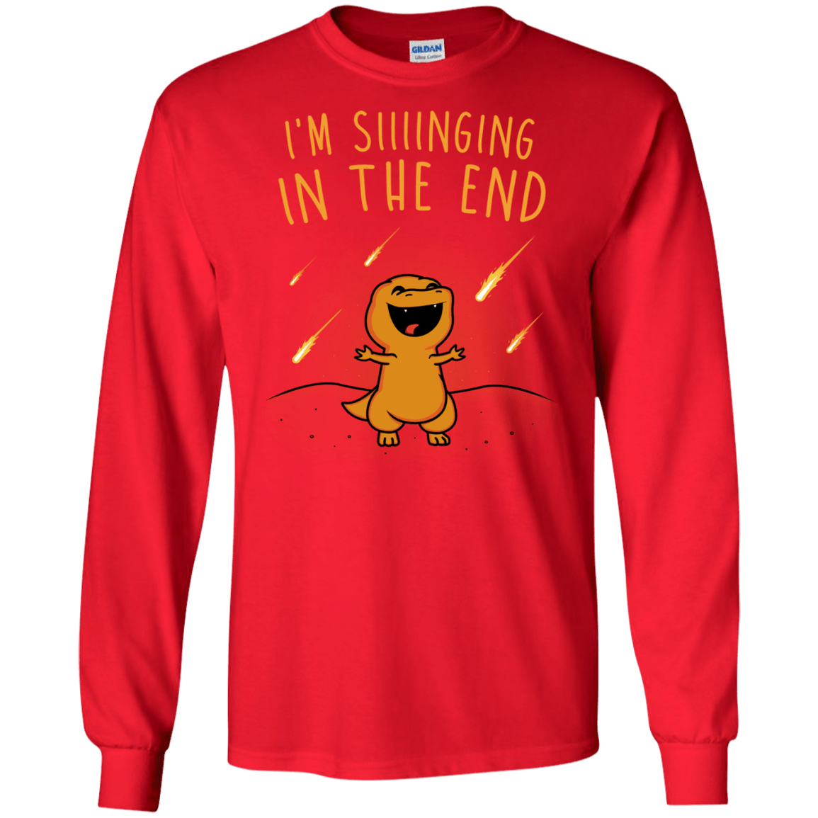 Singing in the End Men's Long Sleeve T-Shirt