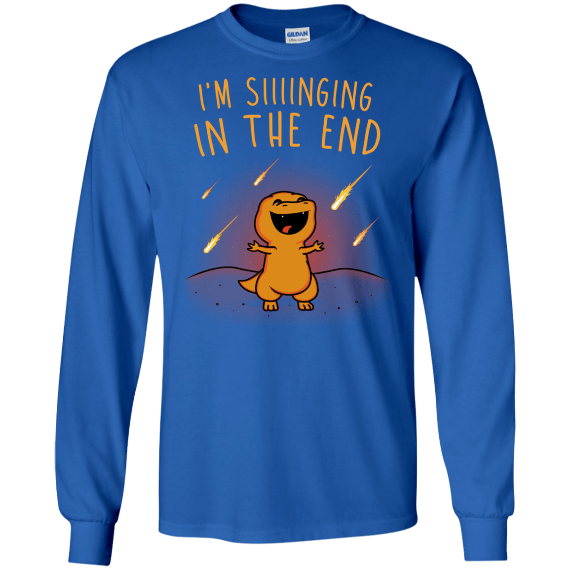 Singing in the End Men's Long Sleeve T-Shirt