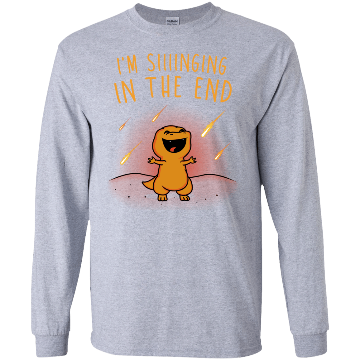 Singing in the End Men's Long Sleeve T-Shirt