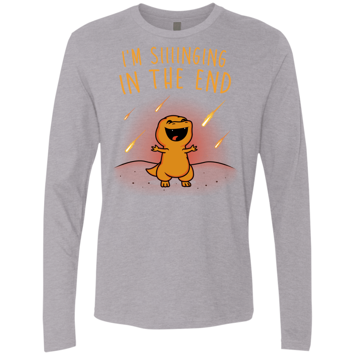 Singing in the End Men's Premium Long Sleeve