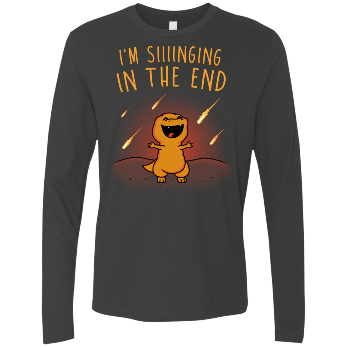 Singing in the End Men's Premium Long Sleeve