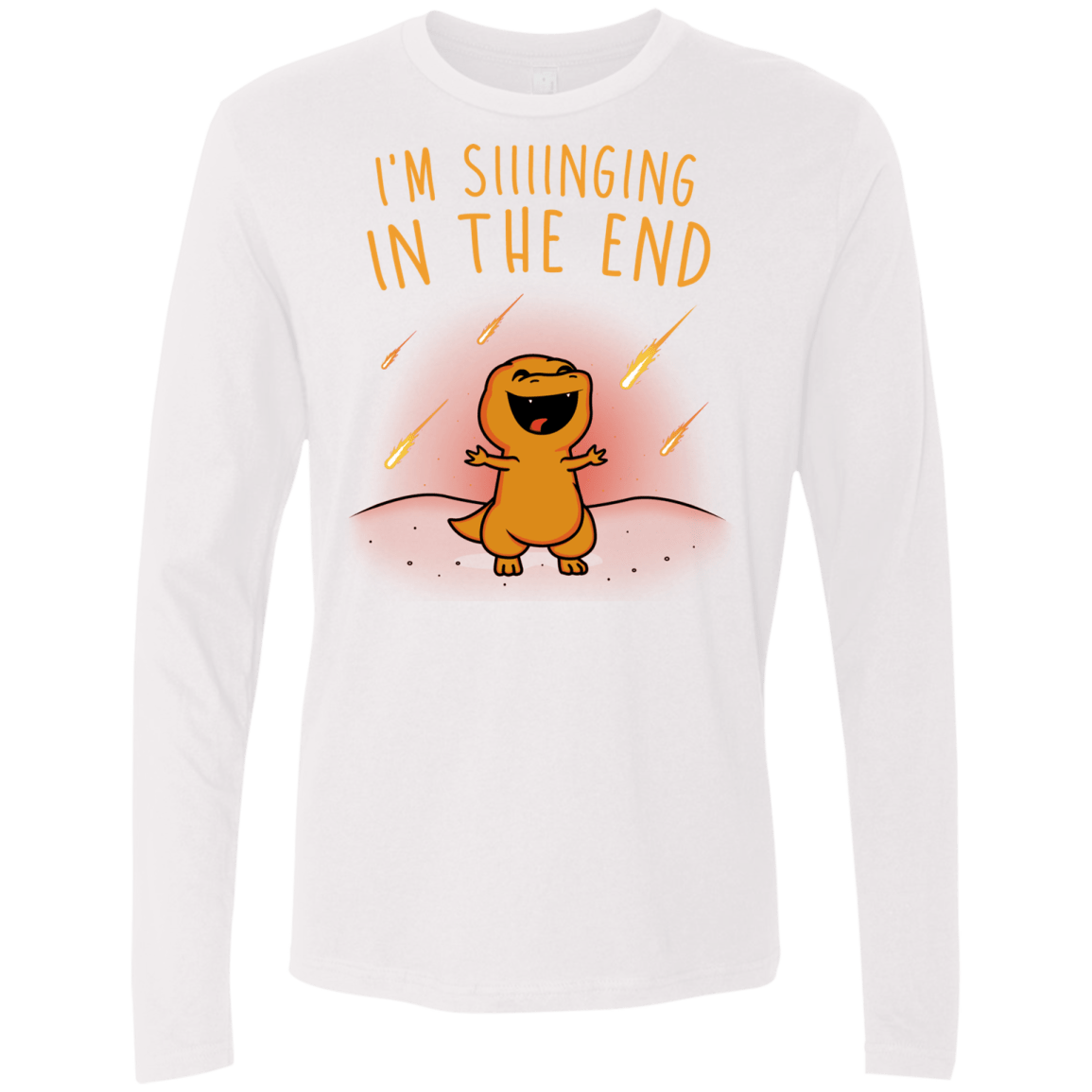 Singing in the End Men's Premium Long Sleeve