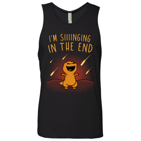 T-Shirts Black / S Singing in the End Men's Premium Tank Top