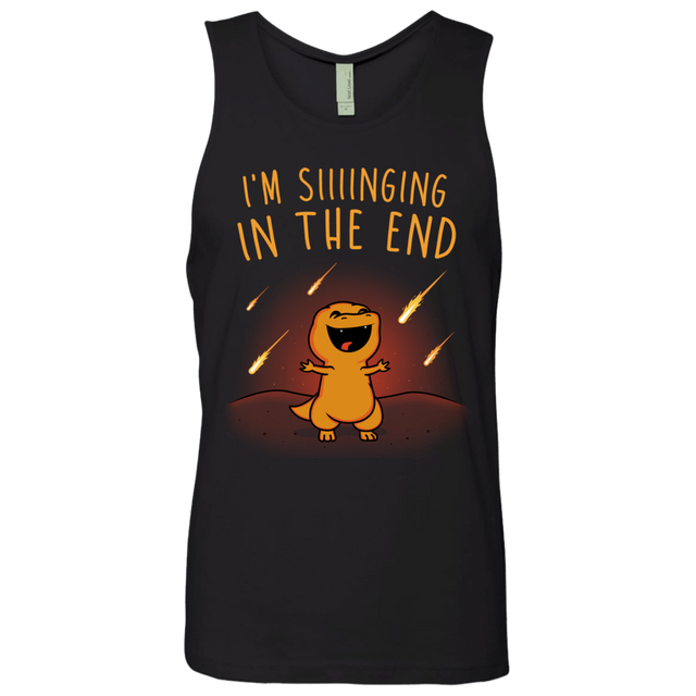 T-Shirts Black / S Singing in the End Men's Premium Tank Top