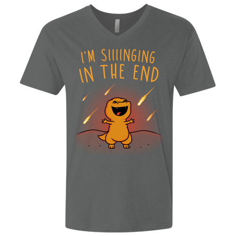 T-Shirts Heavy Metal / X-Small Singing in the End Men's Premium V-Neck