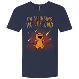 T-Shirts Midnight Navy / X-Small Singing in the End Men's Premium V-Neck