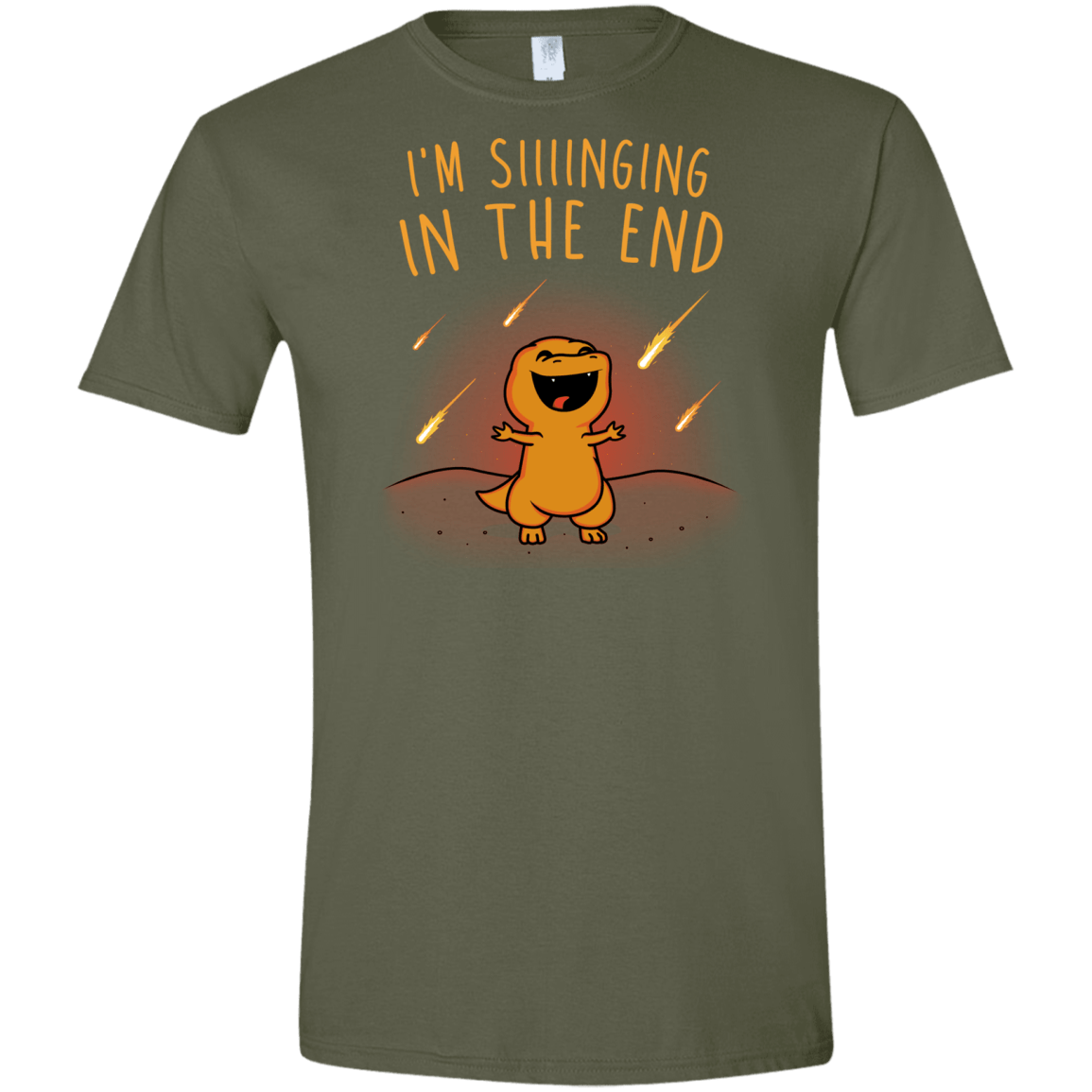 Singing in the End Men's Semi-Fitted Softstyle