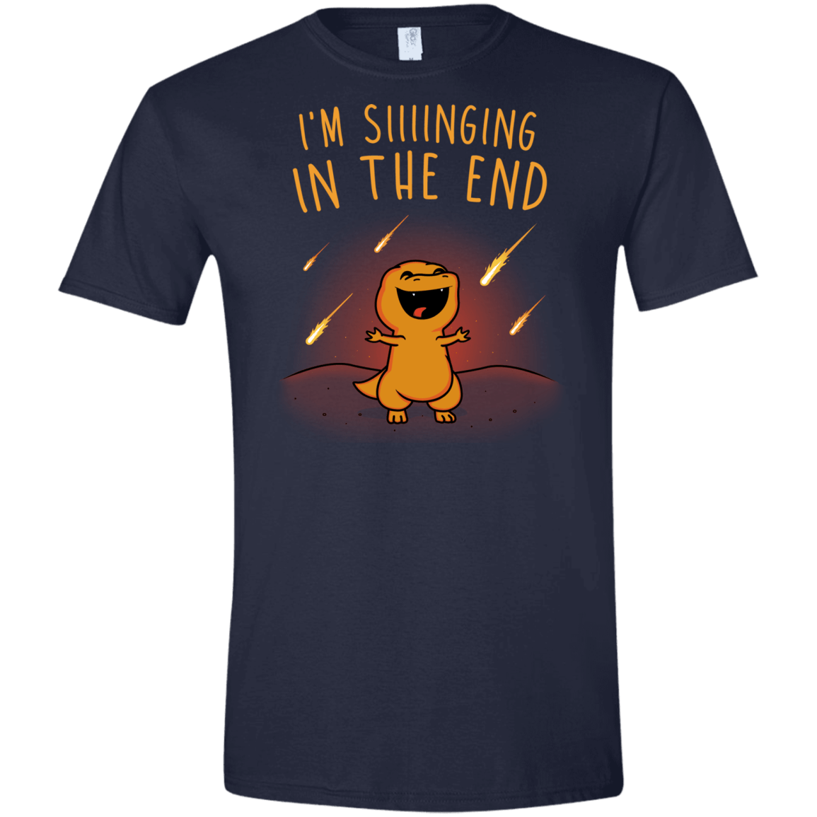 Singing in the End Men's Semi-Fitted Softstyle