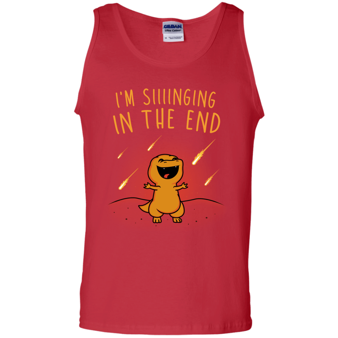 Singing in the End Men's Tank Top