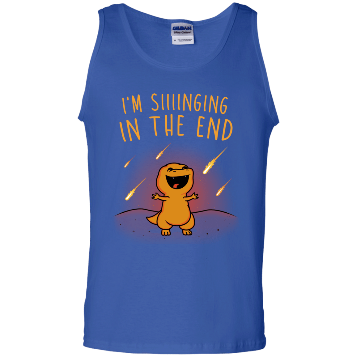 Singing in the End Men's Tank Top
