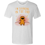 T-Shirts Heather White / S Singing in the End Men's Triblend T-Shirt