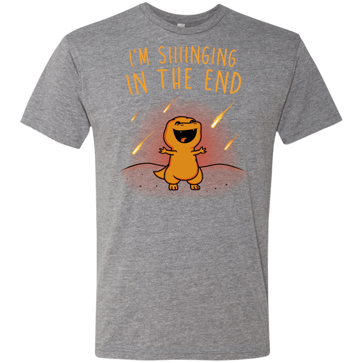 T-Shirts Premium Heather / S Singing in the End Men's Triblend T-Shirt