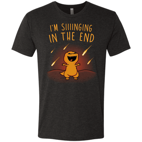 T-Shirts Vintage Black / S Singing in the End Men's Triblend T-Shirt