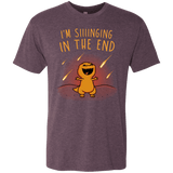 T-Shirts Vintage Purple / S Singing in the End Men's Triblend T-Shirt