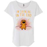 Singing in the End Triblend Dolman Sleeve