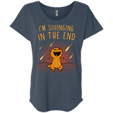 Singing in the End Triblend Dolman Sleeve