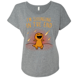 Singing in the End Triblend Dolman Sleeve