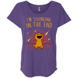 Singing in the End Triblend Dolman Sleeve