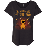 Singing in the End Triblend Dolman Sleeve