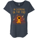 Singing in the End Triblend Dolman Sleeve