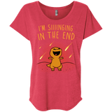 Singing in the End Triblend Dolman Sleeve