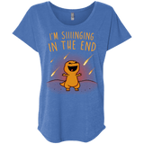 Singing in the End Triblend Dolman Sleeve