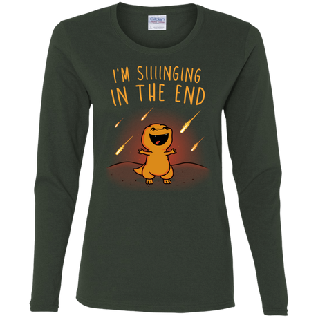 T-Shirts Forest / S Singing in the End Women's Long Sleeve T-Shirt
