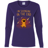 T-Shirts Purple / S Singing in the End Women's Long Sleeve T-Shirt