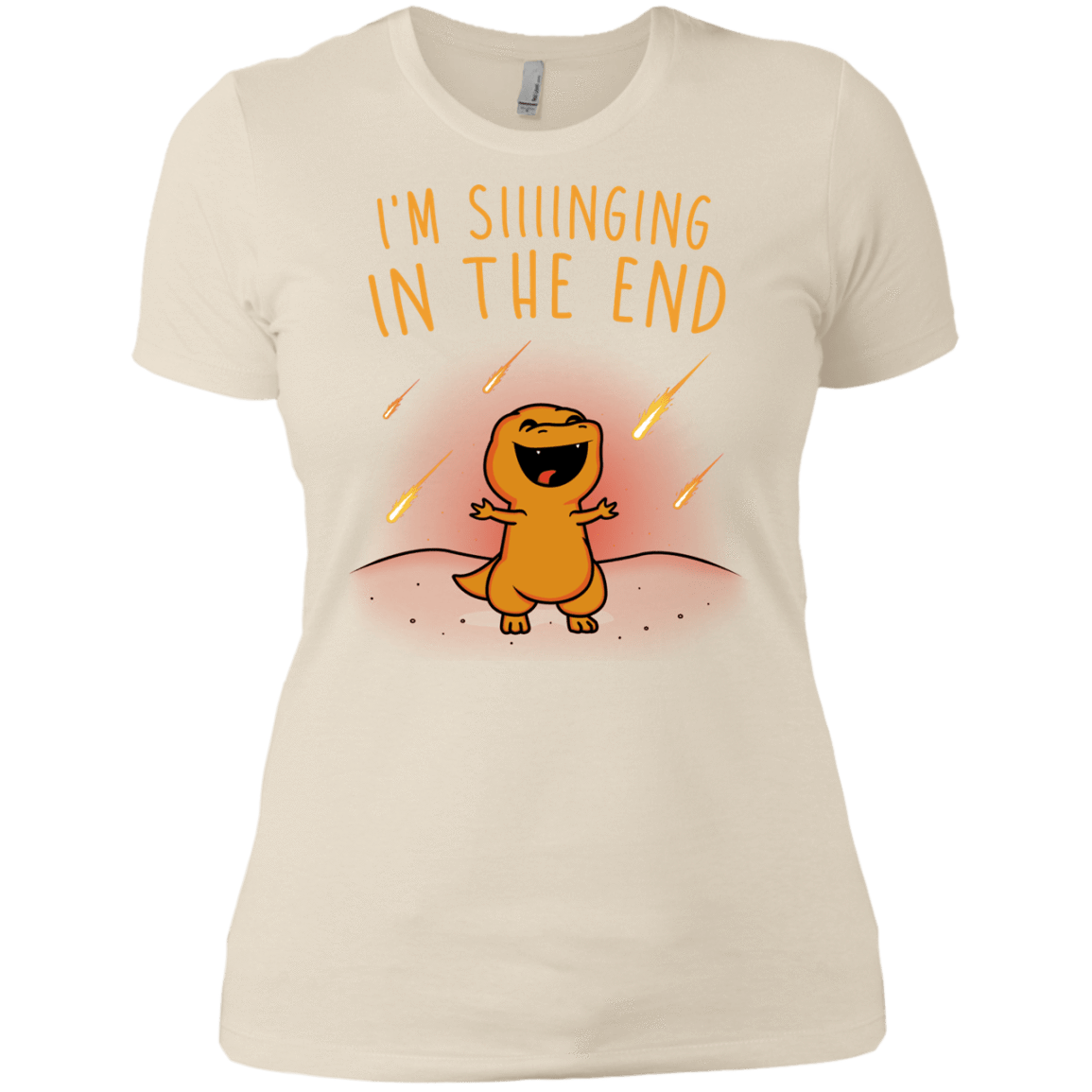 T-Shirts Ivory/ / X-Small Singing in the End Women's Premium T-Shirt