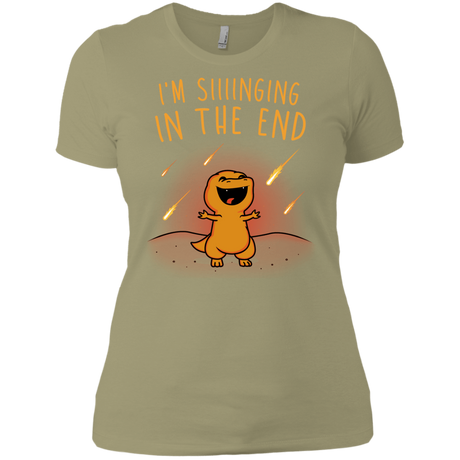 T-Shirts Light Olive / X-Small Singing in the End Women's Premium T-Shirt
