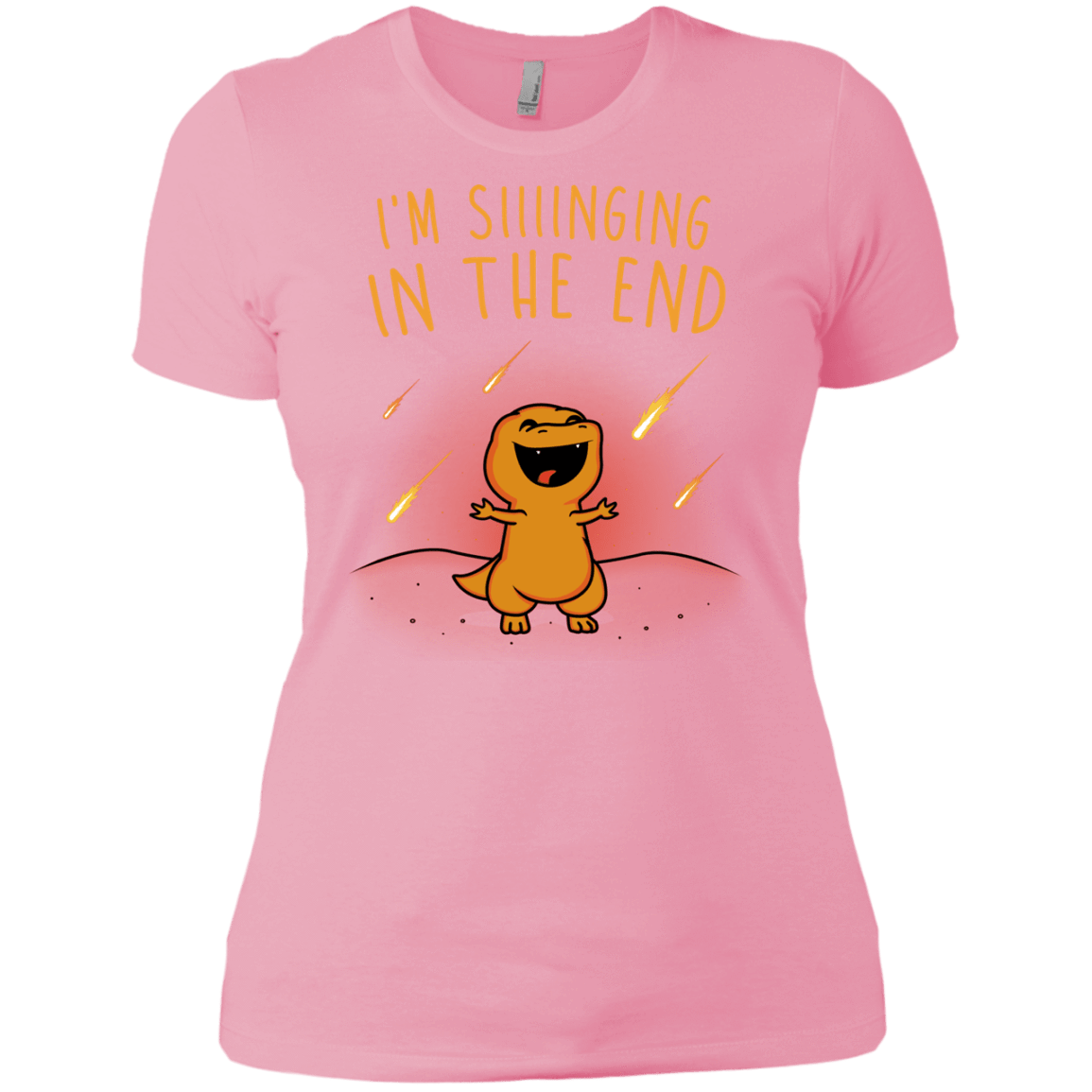 T-Shirts Light Pink / X-Small Singing in the End Women's Premium T-Shirt