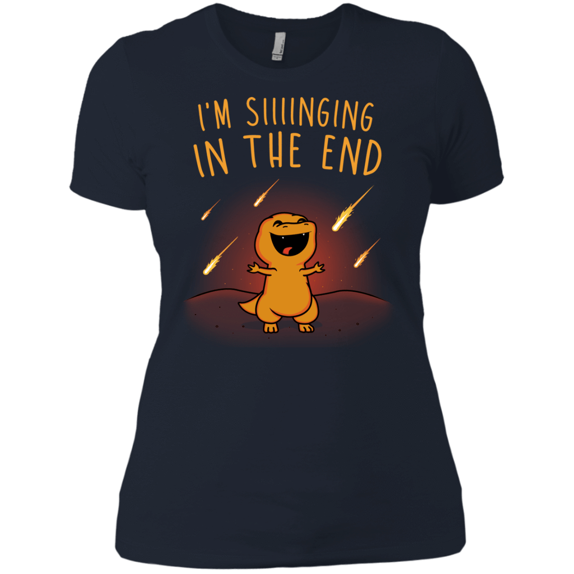 T-Shirts Midnight Navy / X-Small Singing in the End Women's Premium T-Shirt
