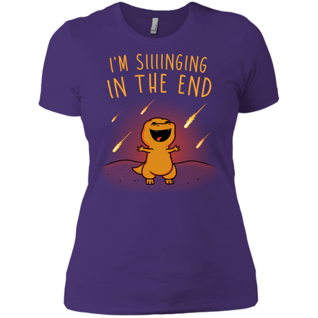 T-Shirts Purple Rush/ / X-Small Singing in the End Women's Premium T-Shirt