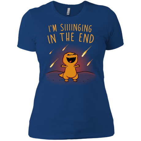 T-Shirts Royal / X-Small Singing in the End Women's Premium T-Shirt
