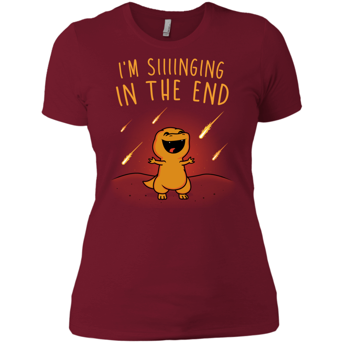 T-Shirts Scarlet / X-Small Singing in the End Women's Premium T-Shirt