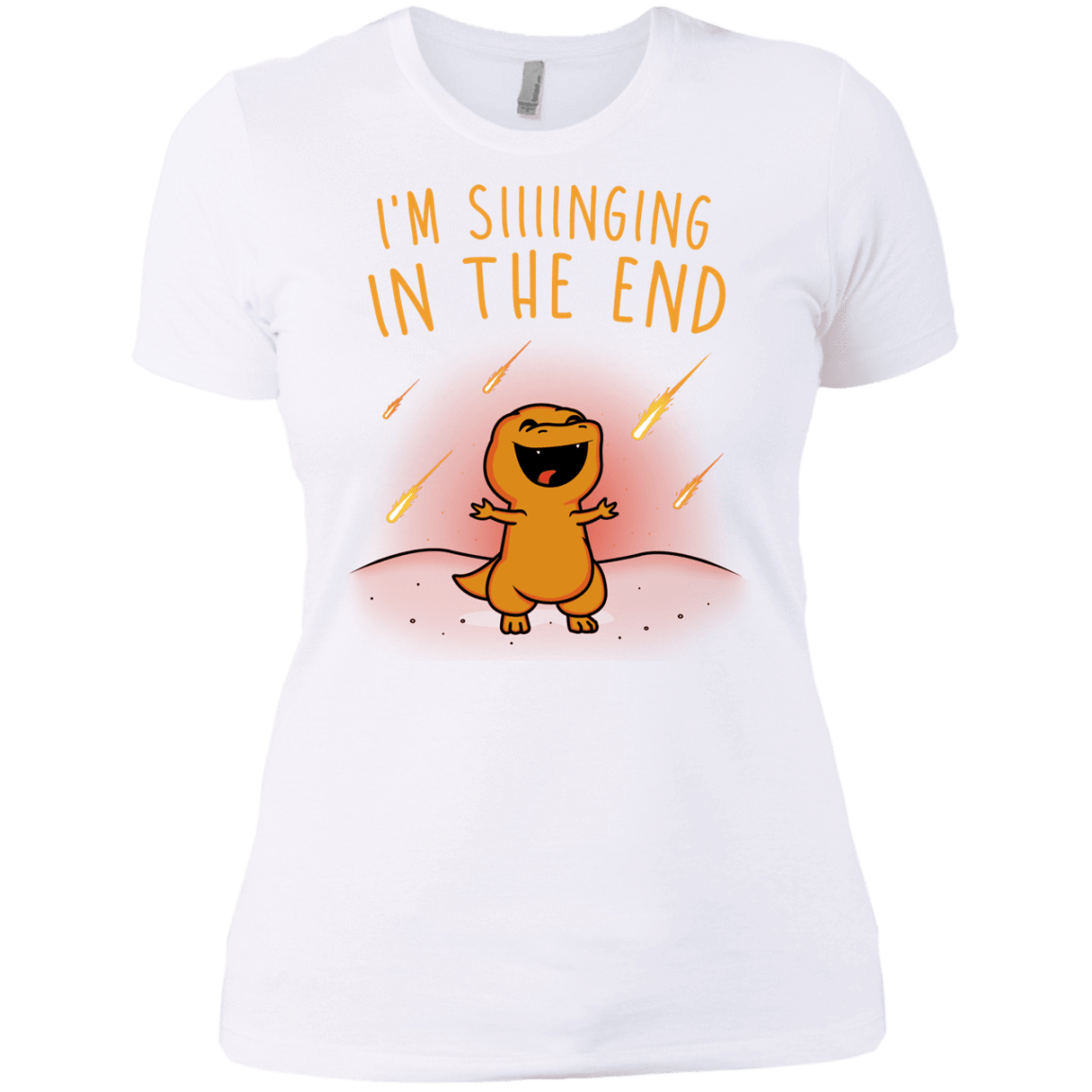 T-Shirts White / X-Small Singing in the End Women's Premium T-Shirt